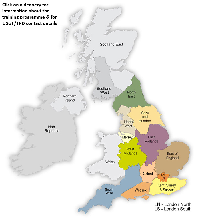 Training Deaneries The British Association of Urological Surgeons Limited